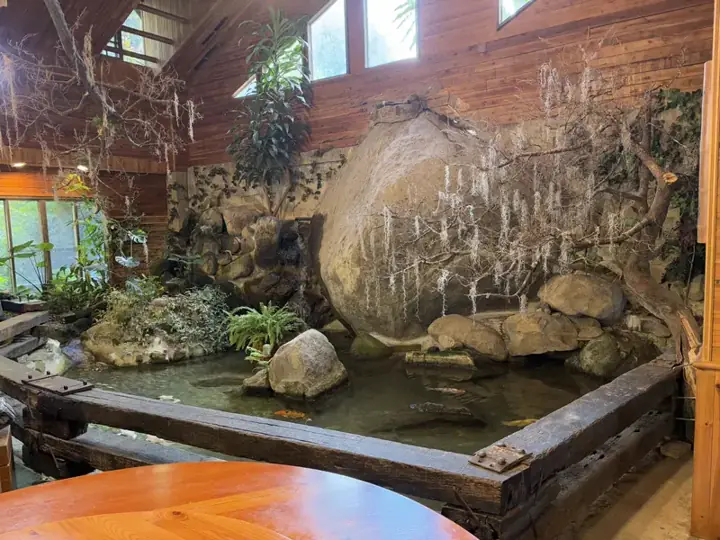 店內魚池