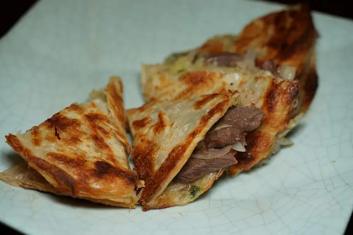 牛肉起士蔥餅
