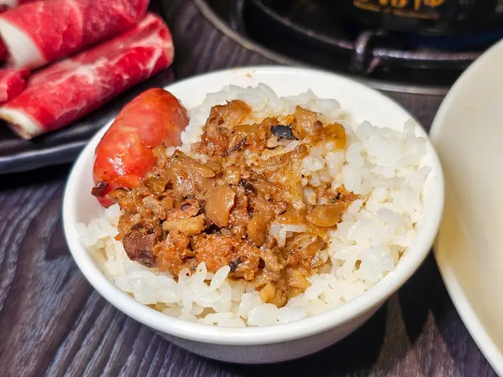 花菇肉燥飯
