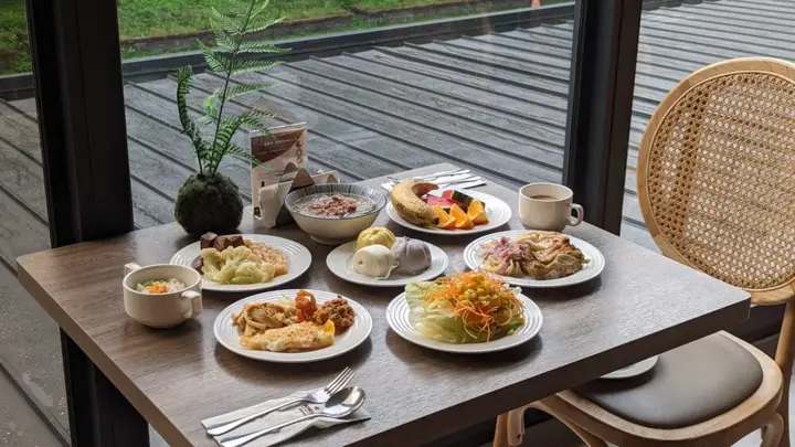 雲杉樓窗邊早餐